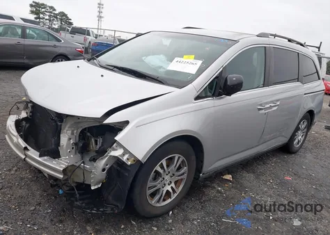 2012 Honda Odyssey Ex from USA, damaged, VIN 5FNRL5H42CB017844